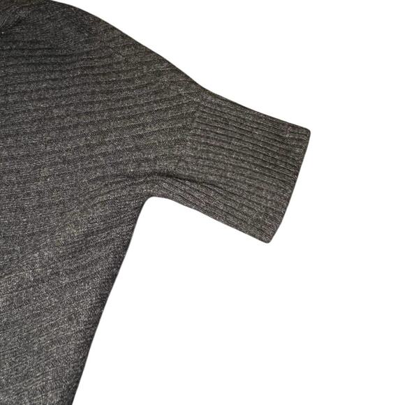 Vince Designer Wool/Yak Crop Pullover Knit Sweater‎ Chunky Ribbed Texture Small - Picture 5 of 6